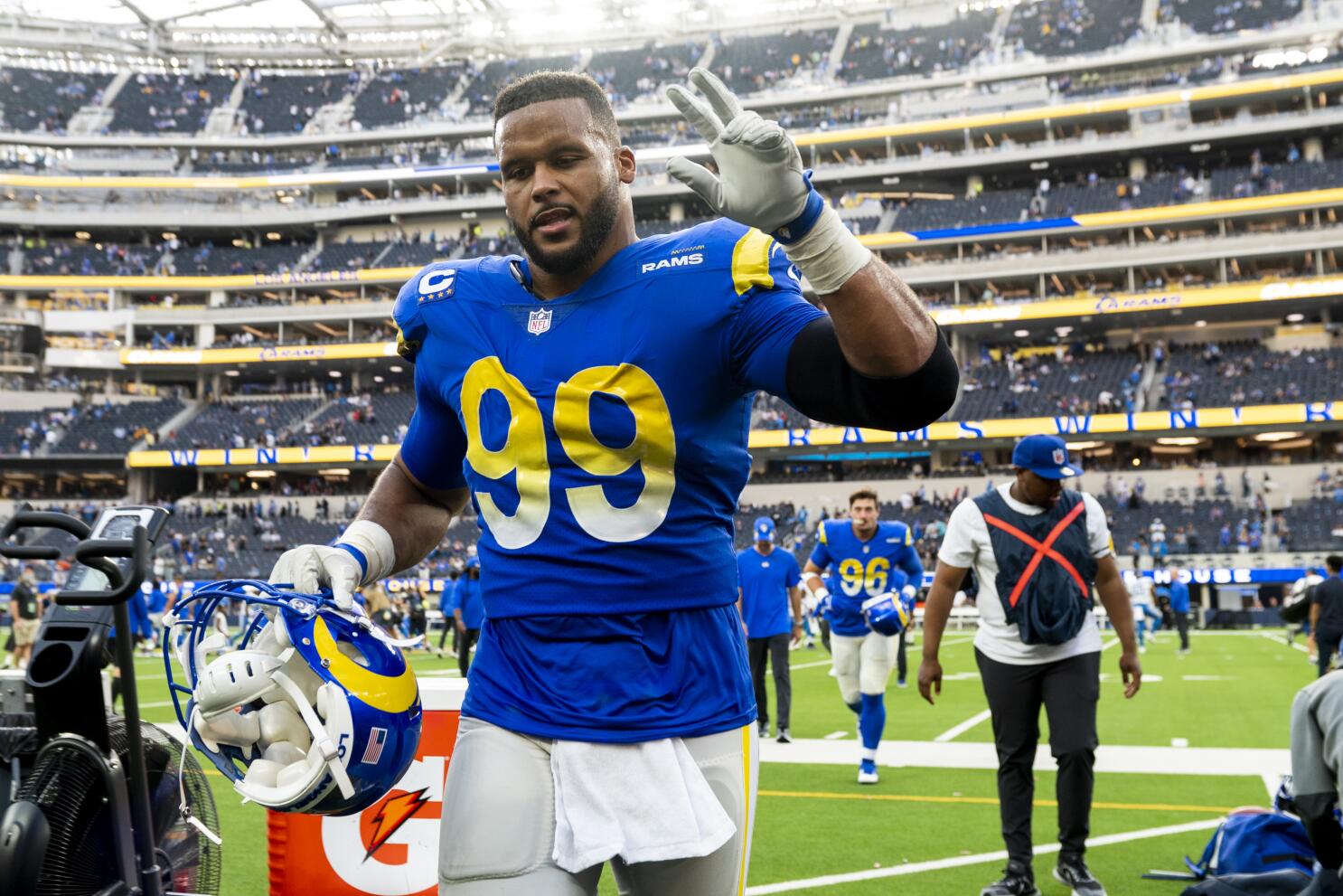 Rams defensive lineman Aaron Donald and wide receiver Cooper Kupp named to  2022 Pro Bowl