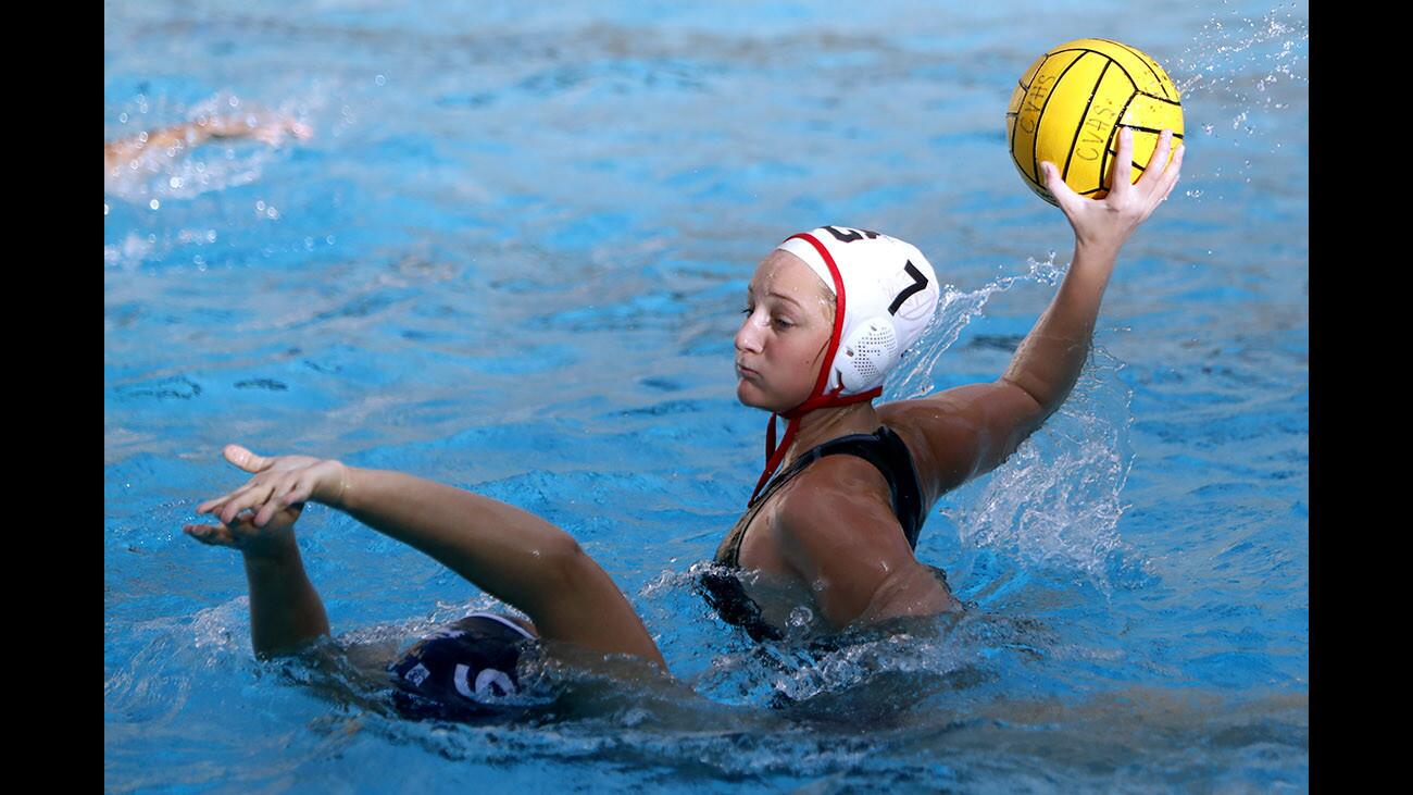 Photo Gallery: Crescenta Valley High School girls water polo vs. Glendale High School