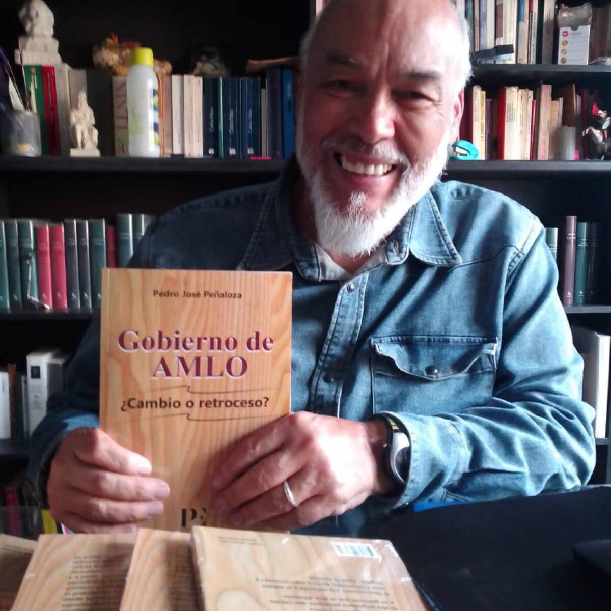 Pedro Peñaloza es autor del libro "Gobierno de AMLO: ¿Cambio o retroceso?"