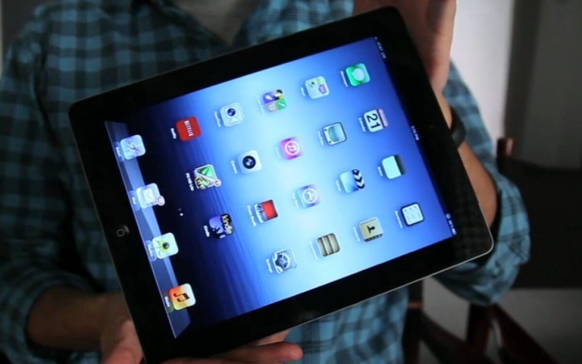 Apple's third-generation iPad tablet.