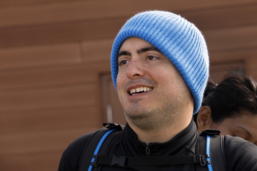 Ignacio Montoya suffered a spinal cord injury that left him paralyzed in one arm and both legs.