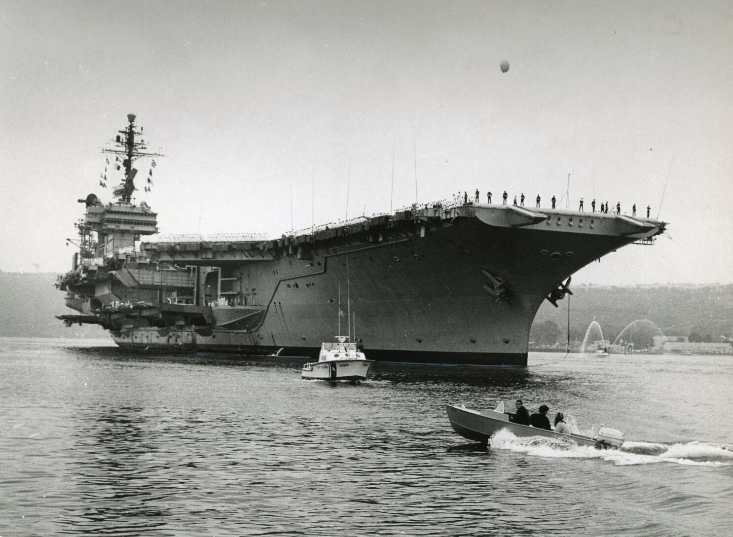 Last voyage of the Kitty Hawk: Aircraft carrier with deep ties to