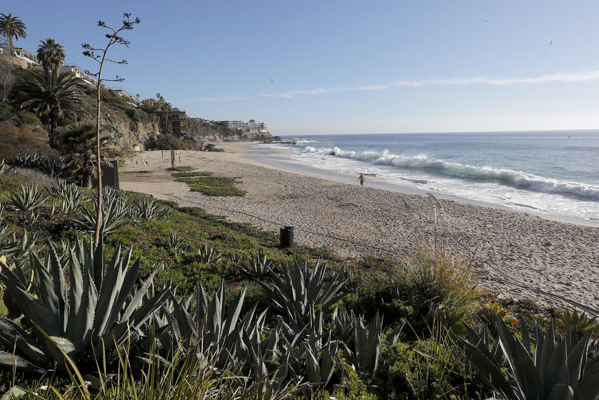 The city accepted a donation in support of putting a Pride-themed lifeguard tower at West Street Beach in Laguna Beach.