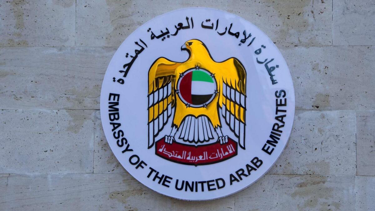 The United Arab Emirates Embassy reopened in the Syrian capital of Damascus on Dec. 27.