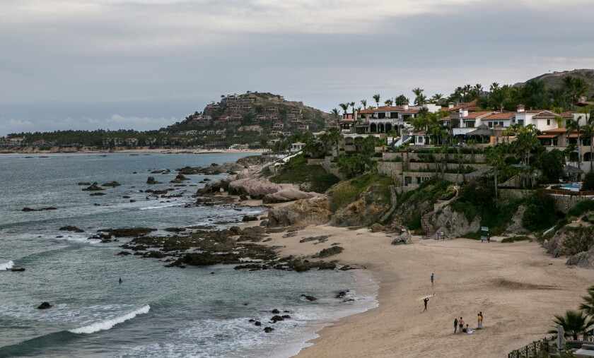 A beach in San Jose del Cabo.