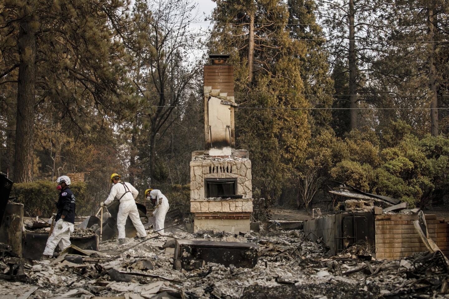 Paradise fire deaths