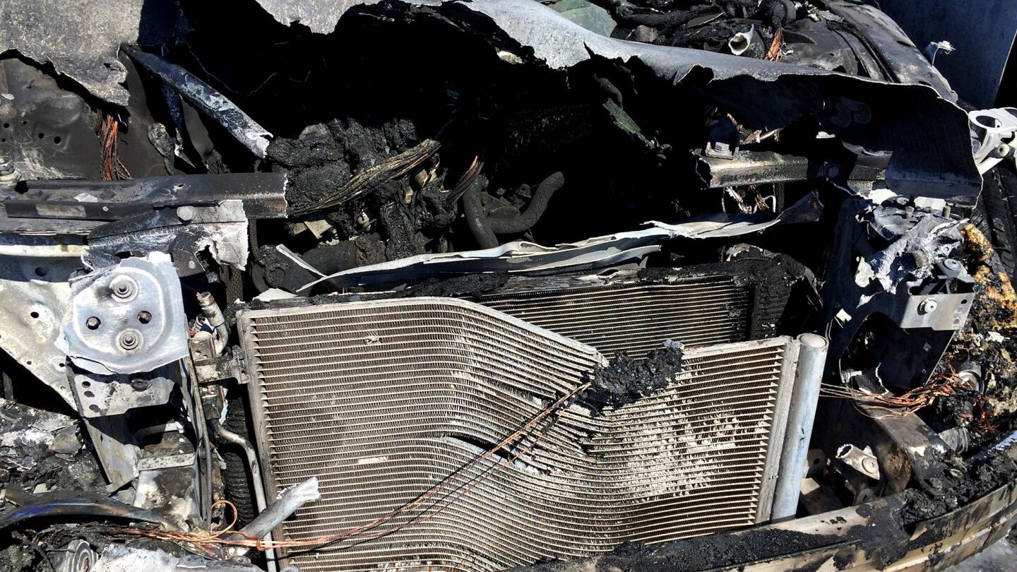 Arson attack at BMW dealership in Santa Monica