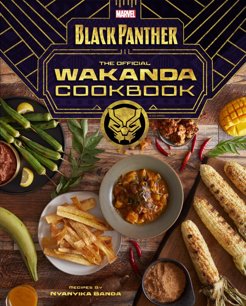 Cover of author Nyanyika Banda's "The Official Wakanda Cookbook."
