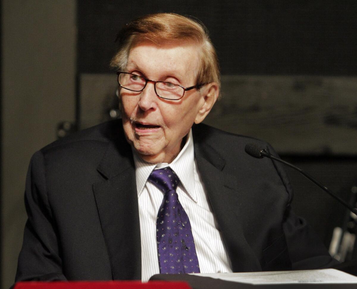 Sumner Redstone, pictured in 2013, wrote a letter of apology to his daughter in December, apologizing for a rift and for threatening to ban her from his funeral.