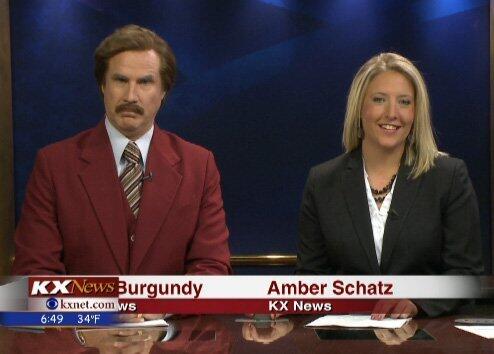 Anchorman Movie "You Stay Classy San Diego" Ron Burgundy