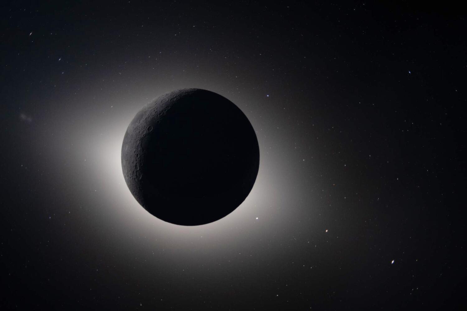 Photos from the dark side of the moon by Artemis II