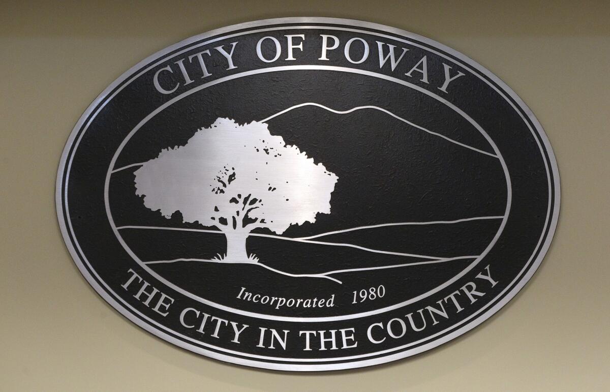 The Poway city emblem
