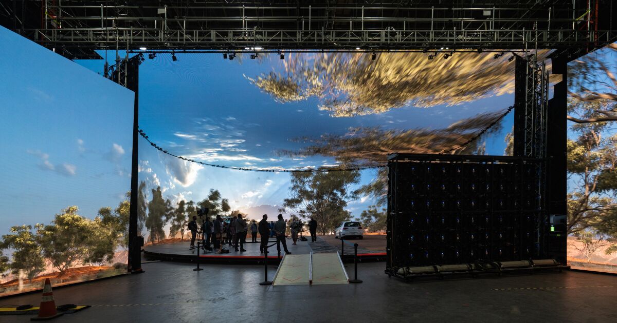 Amazon dévoile une grande scène de production virtuelle à Culver City