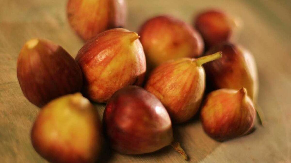 Fresh market figs.