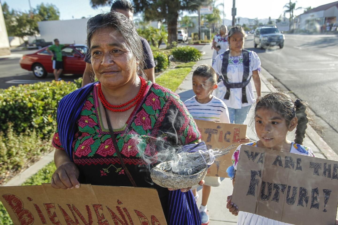 Protest March in Escondido