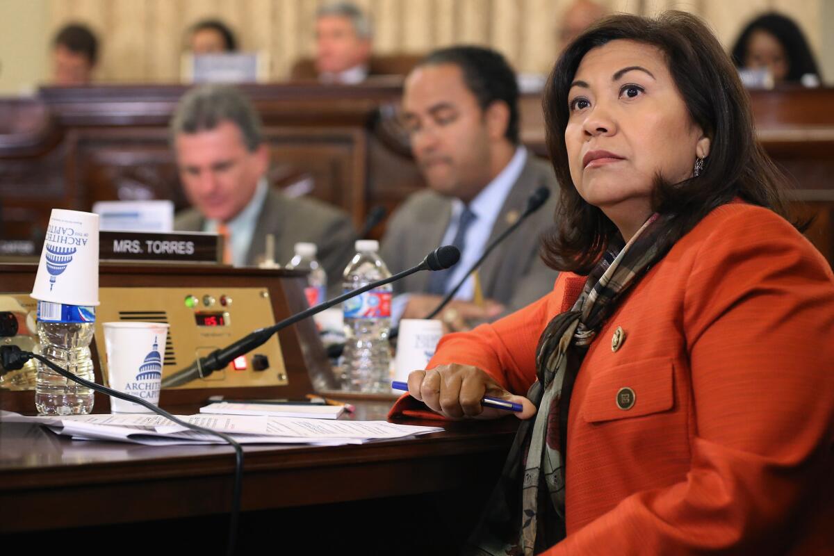 In the aftermath of the San Bernardino attack, Rep. Norma Torres (D-Pomona) is calling for more cooperation between federal and local law enforcement agencies, including giving local police more access to surplus military equipment.