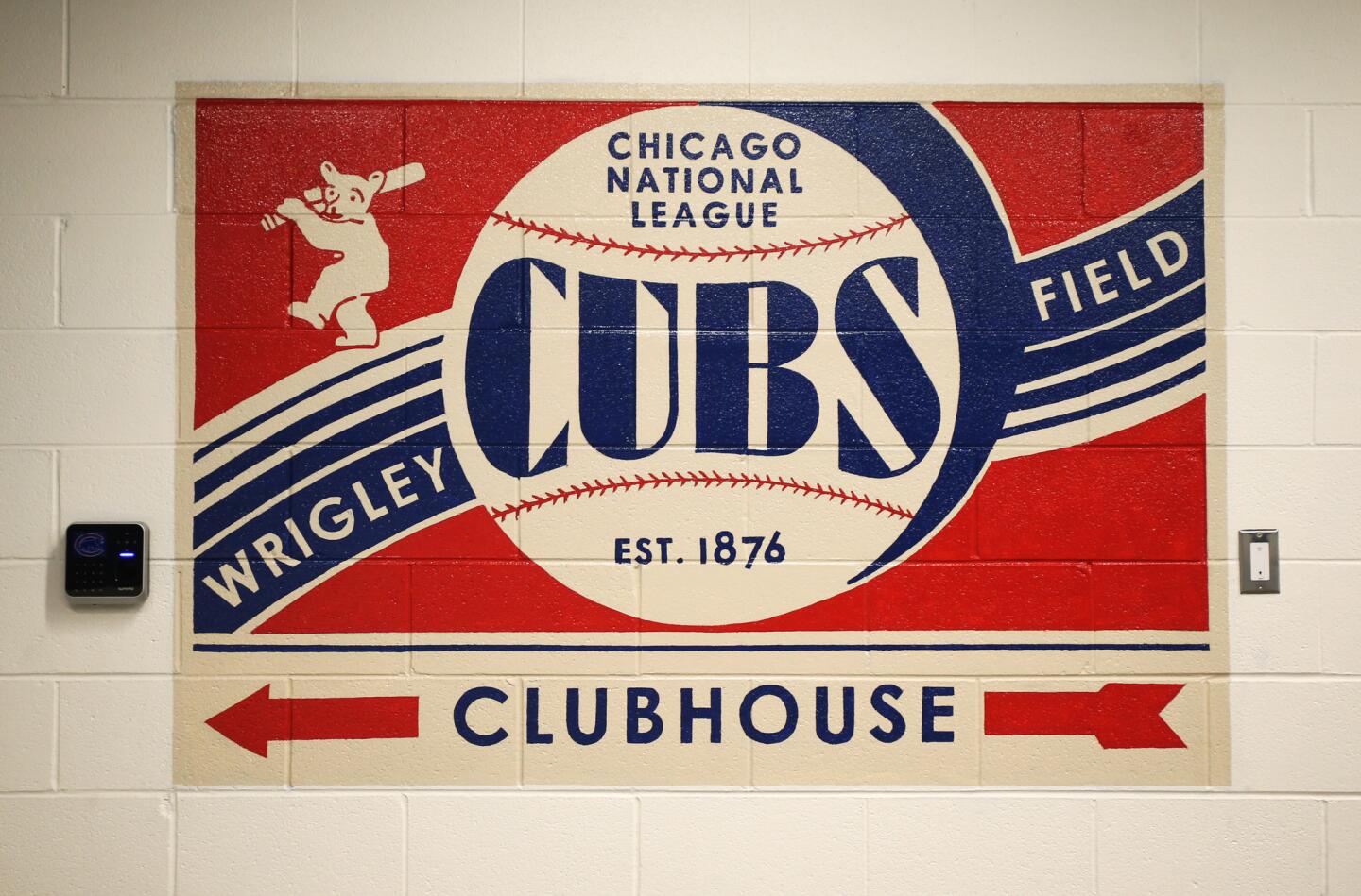 Cubs clubhouse