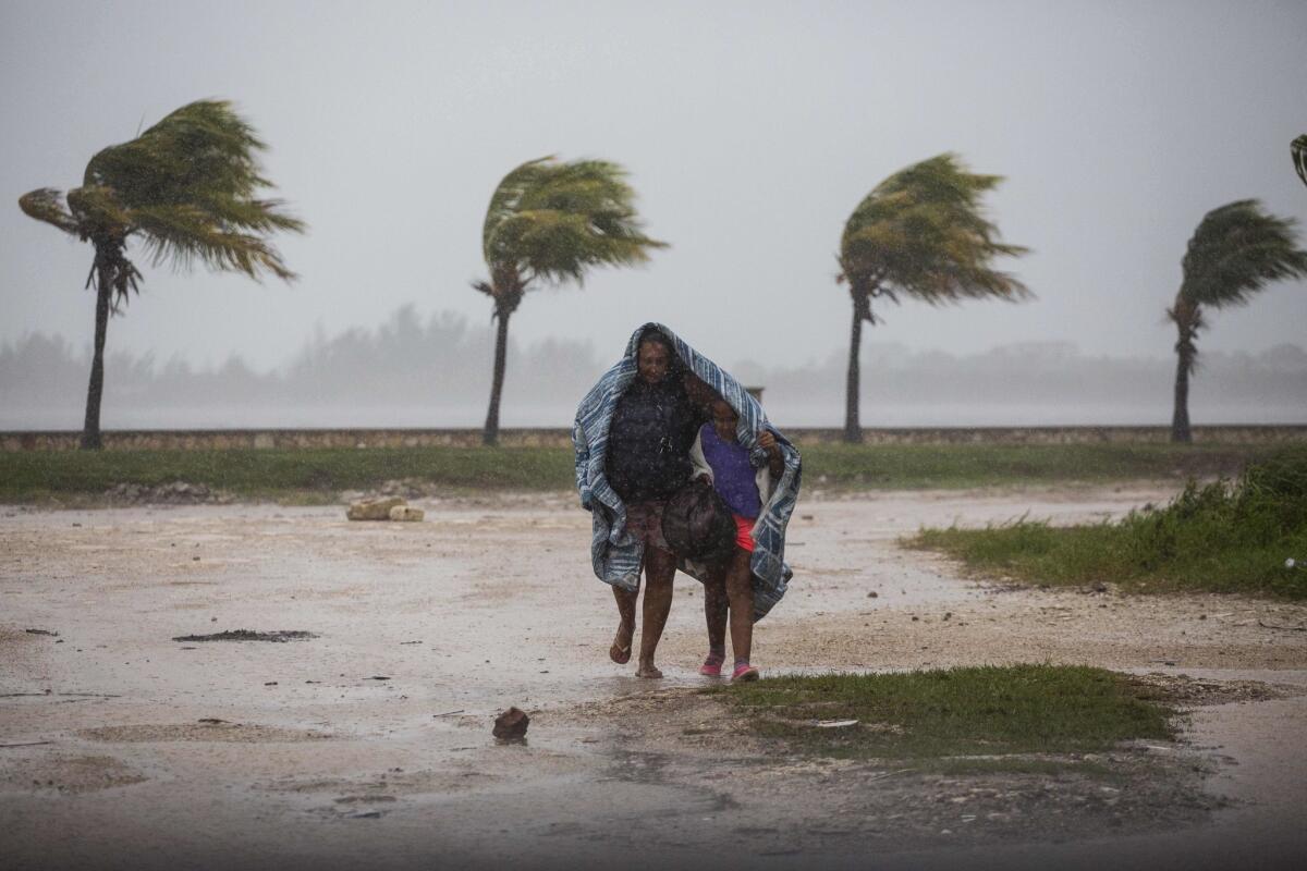 Hurricane Irma strikes in Caibarien, Cuba