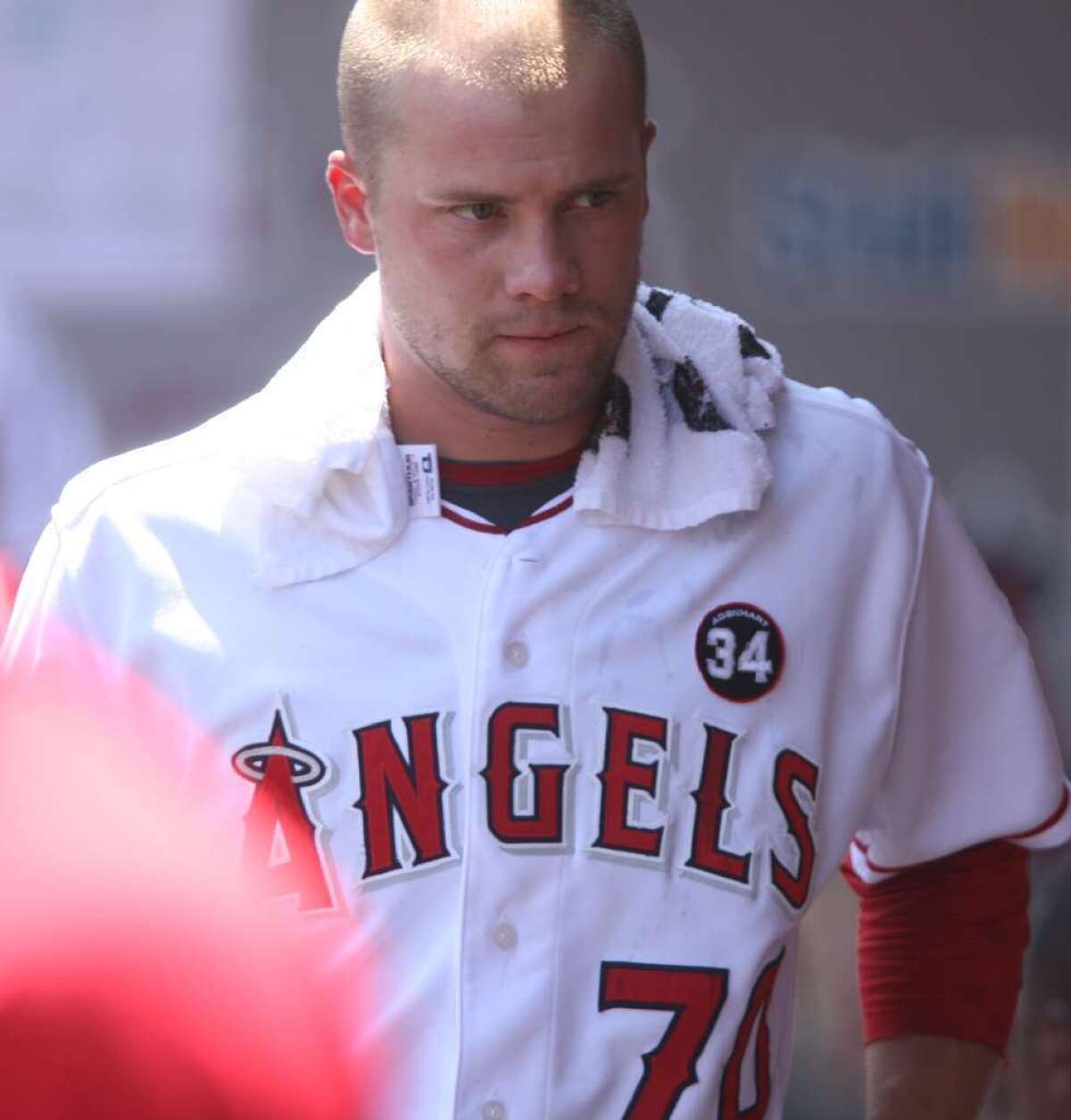 ARCHIVE PHOTO: After a stint with the Los Angeles Angels of Anaheim, Crescenta Valley High graduate Trevor Bell is trying to catch on with the Cincinnati Reds with their double-A team, the Pensacola Blue Wahoos.