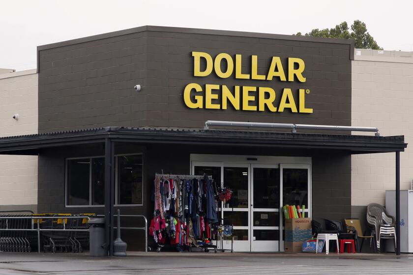 FILE - A Dollar General store is seen, Aug. 3, 2017, in Luther, Okla. Dollar General has agreed to pay a $12 million fine and to improve conditions at its thousands of retail stores nationwide to make them safer for workers, the U.S. Department of Labor said Thursday, July 11, 2024. (AP Photo/Sue Ogrocki, File)
