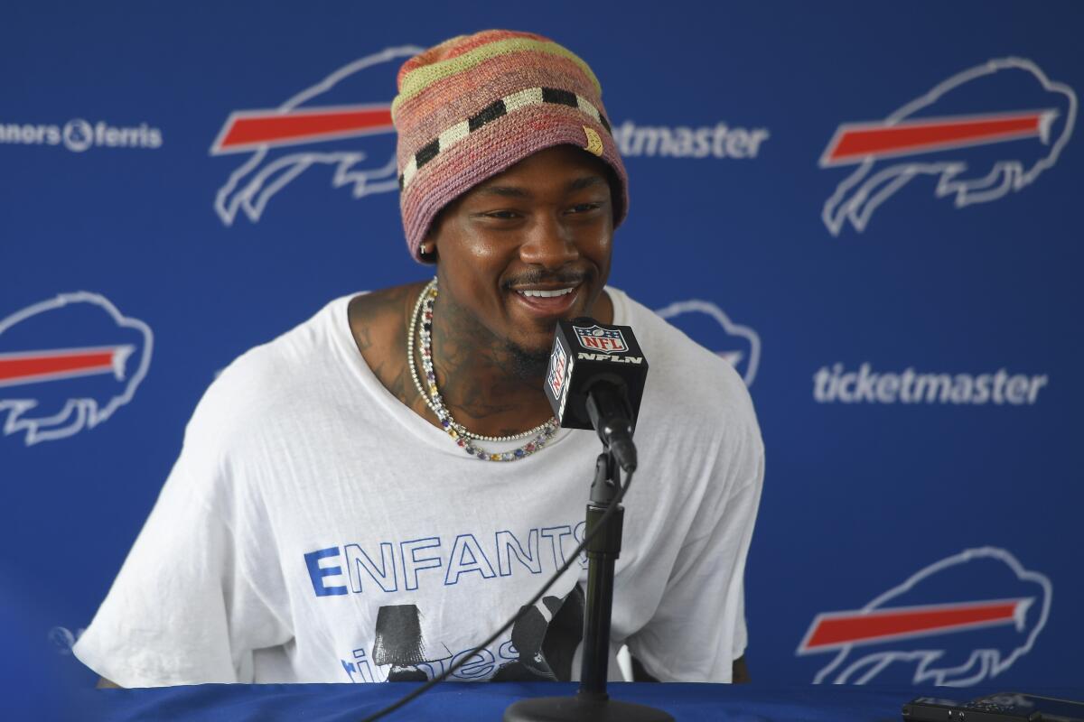 Bills receiver Stefon Diggs says any lingering concerns are water under the  bridge - The San Diego Union-Tribune