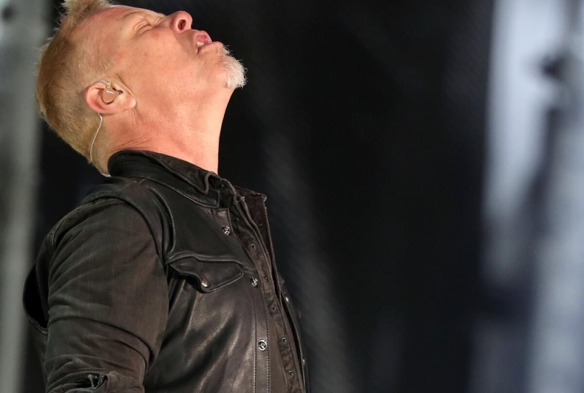 Metallica tuvo que aplazar sus conciertos en Australia por la recaída de James Hetfield.