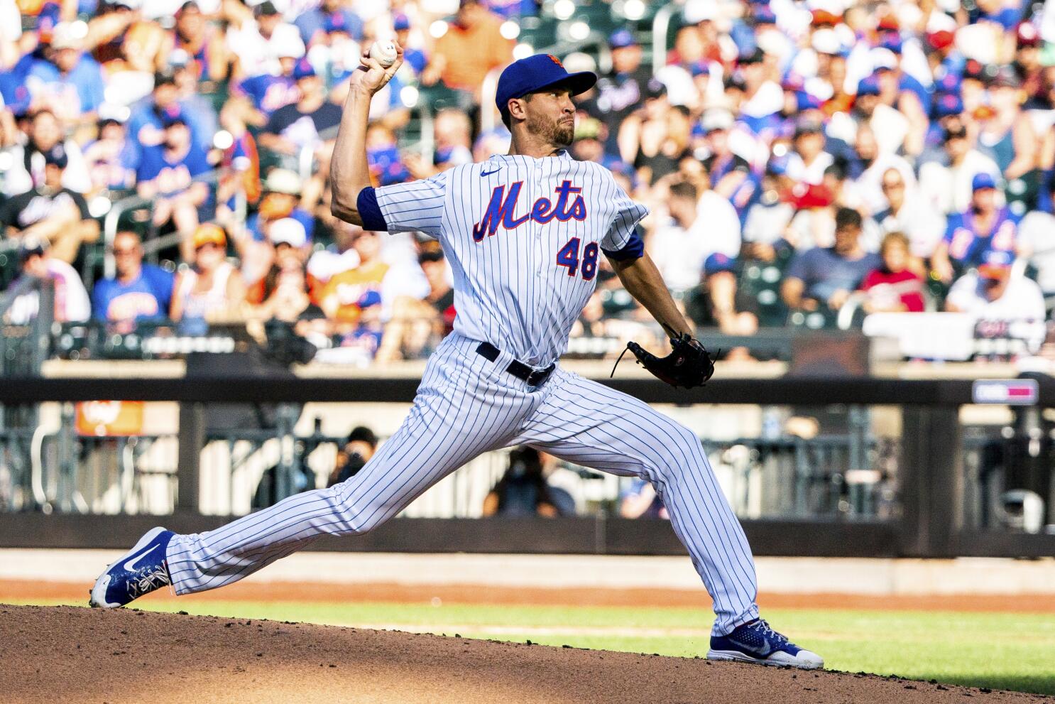 Dominant deGrom pitches surging Mets to 5-2 win over Braves - The San Diego  Union-Tribune