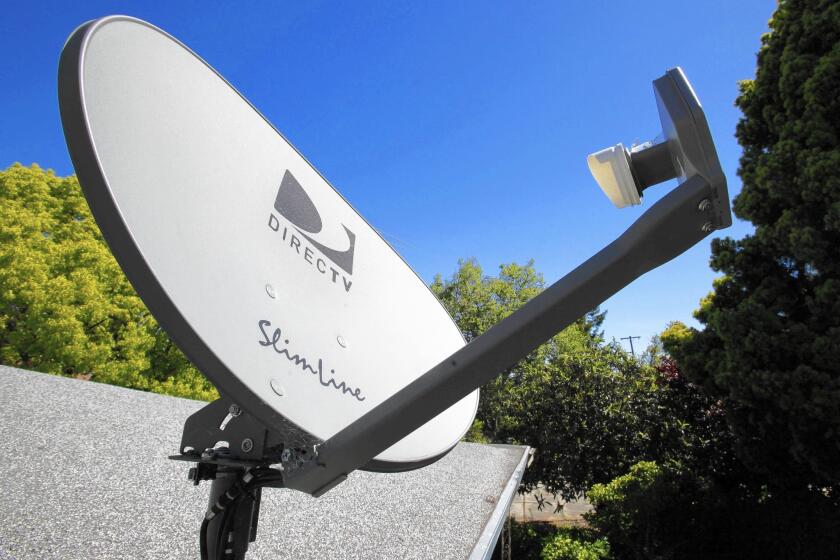 The FTC has accused DirecTV of deceptive advertising for not clearly disclosing that a discounted 12-month package required a two-year contract that included a big rate hike in the second year and a hefty early termination fee if the customer wants out. Above, a DirecTV dish at a Palo Alto home.