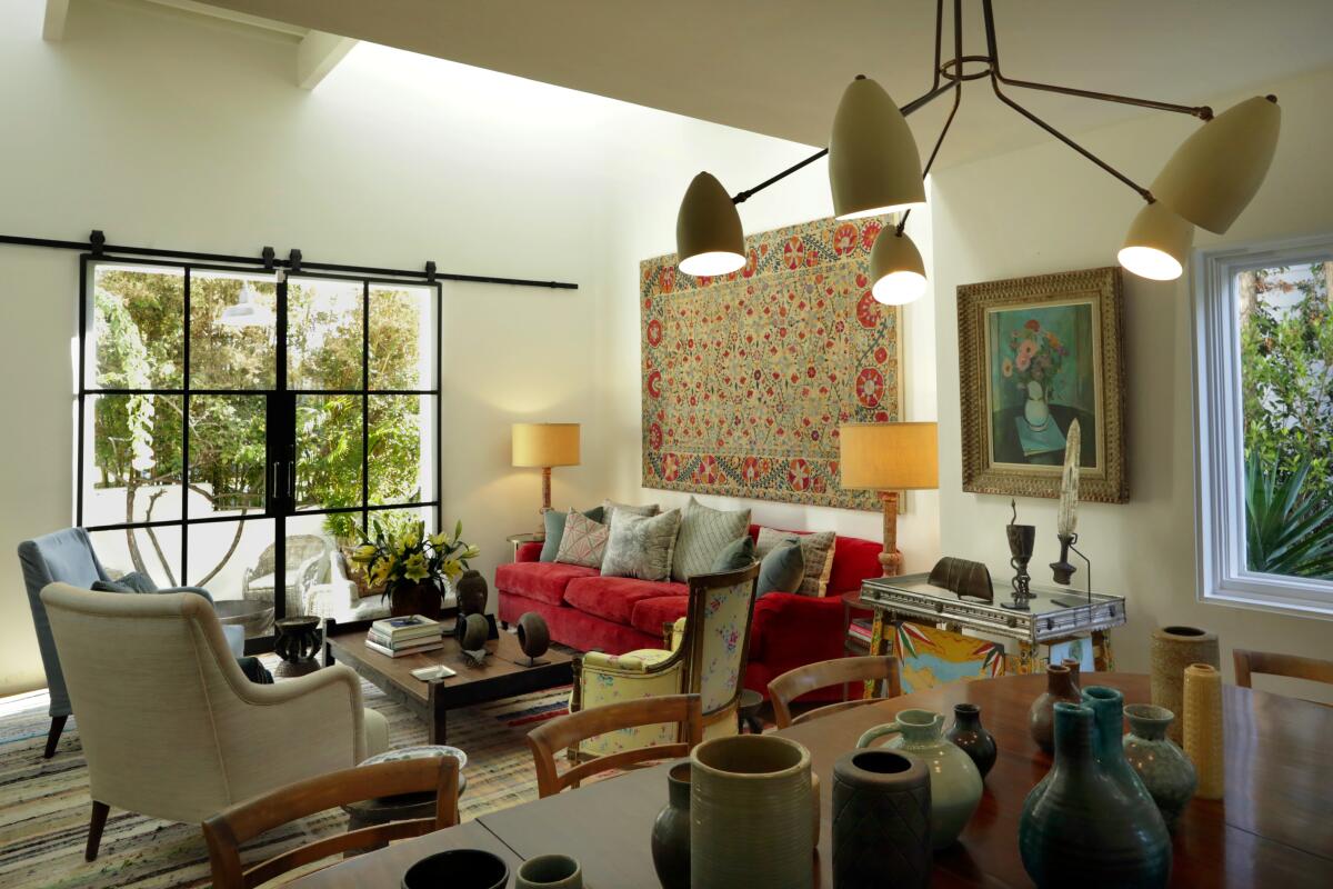 Noted interior designer Kathryn M. Ireland is selling her Santa Monica home herself. 