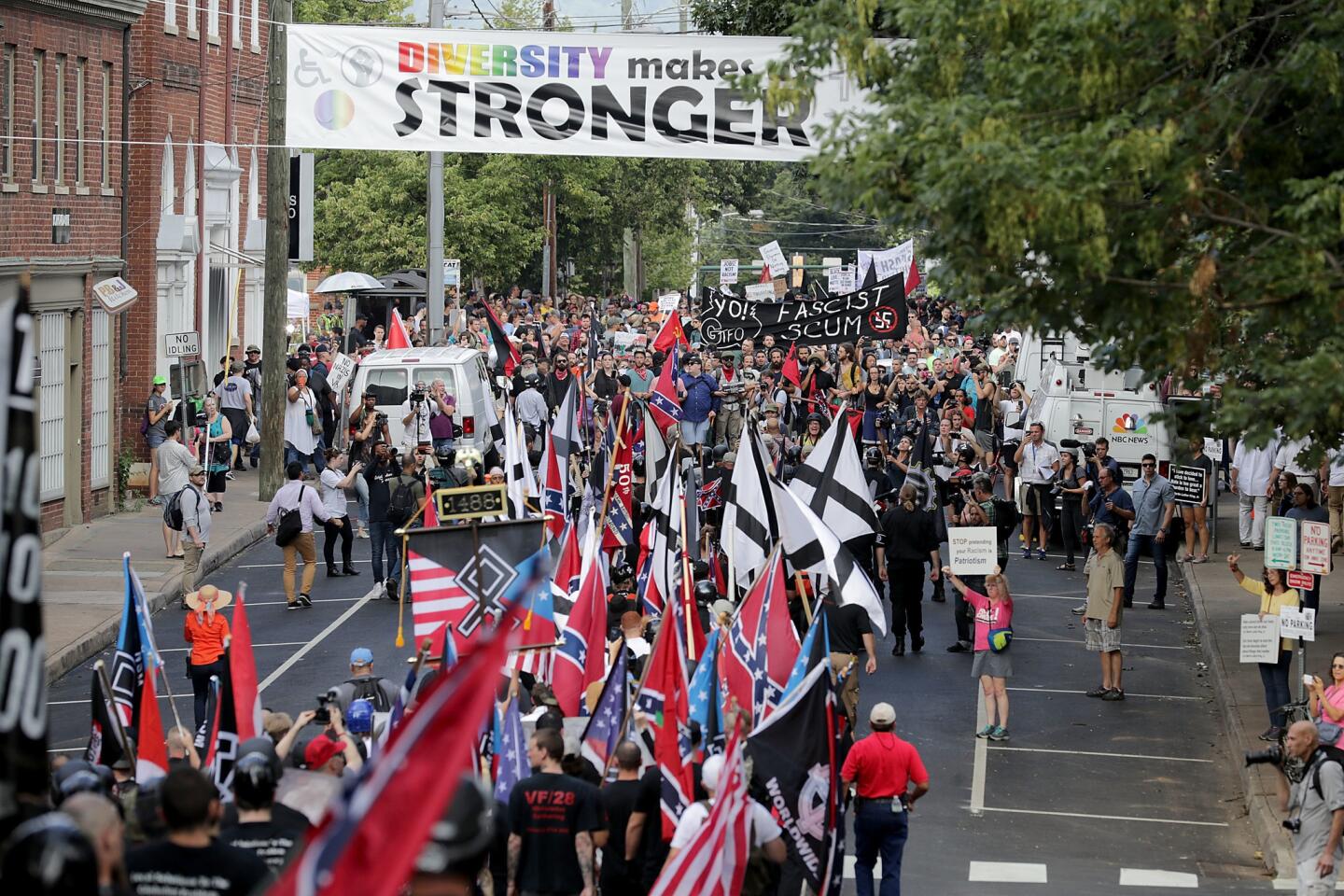 White nationalist rally in Charlottesville