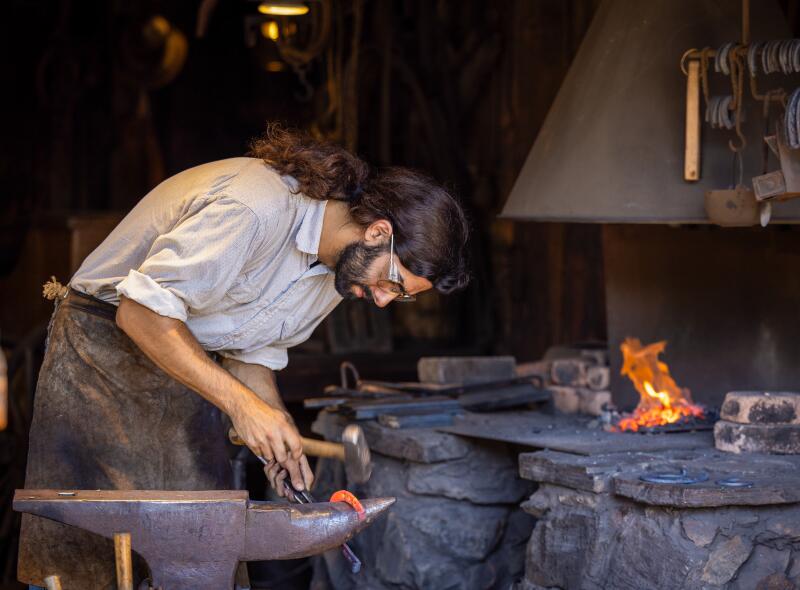 John Guirguis stars as Jackknife Blacksmith.