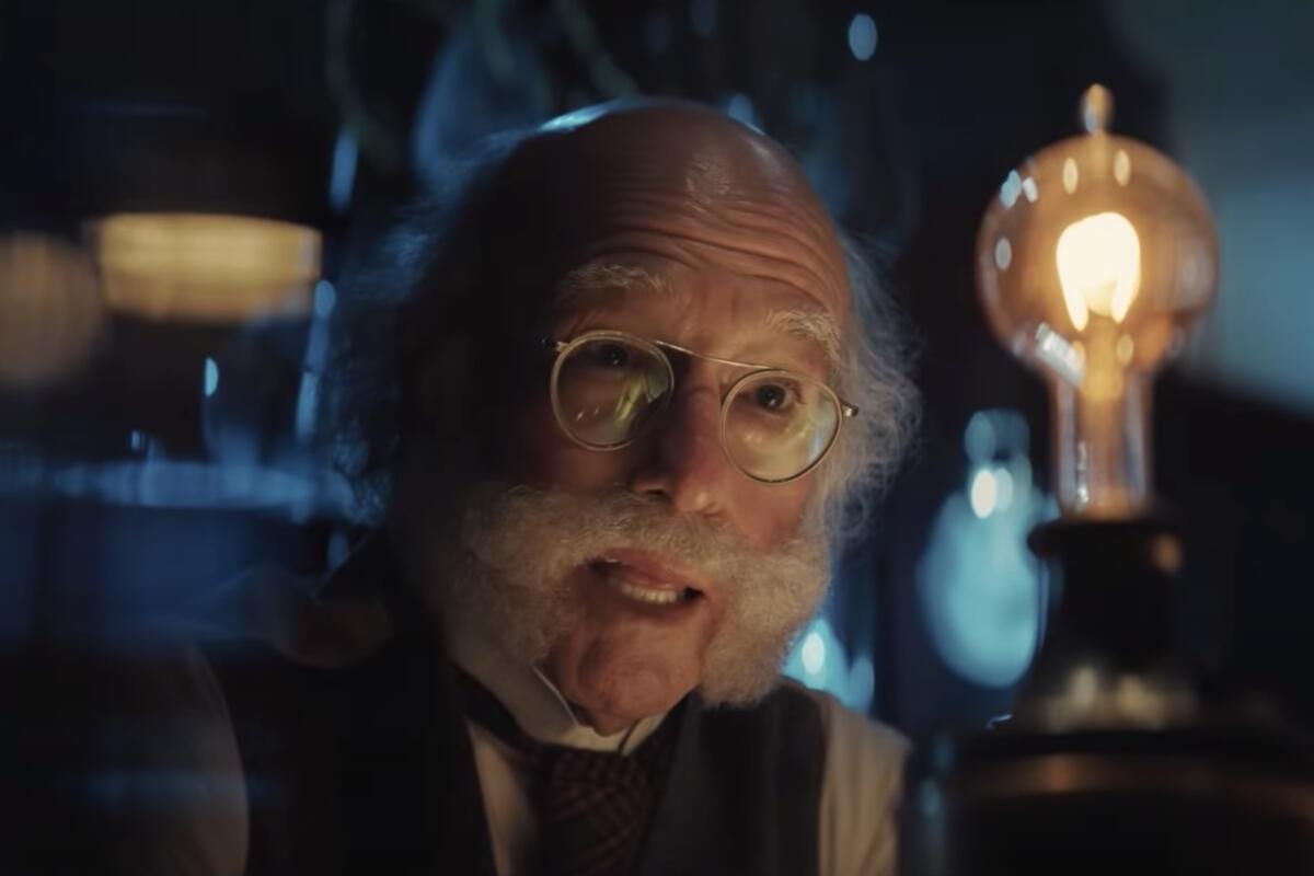 Larry David dismissed inventions like the light bulb in a Super Bowl ad for crypto company FTX.