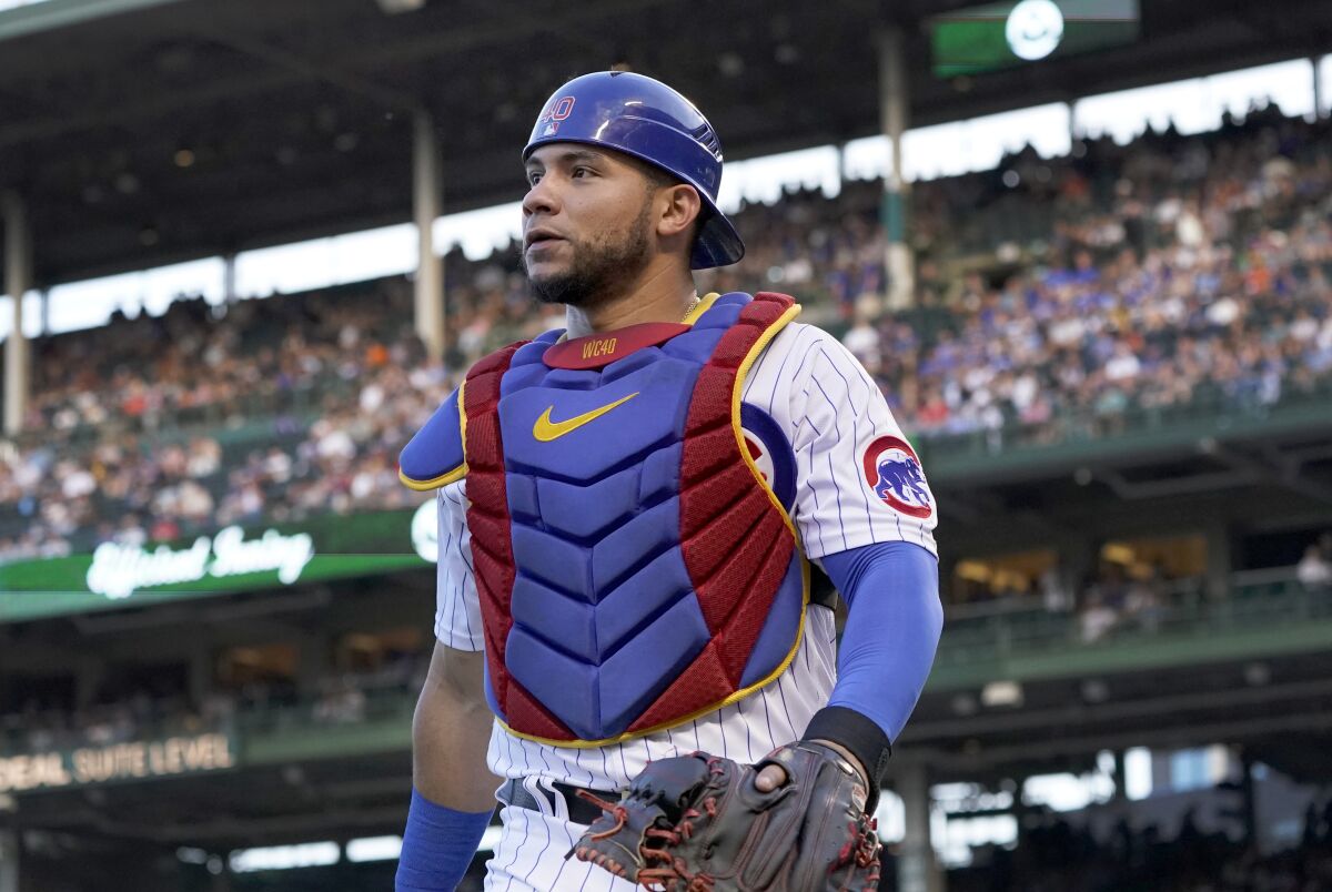 Willson Contreras: Cubs catcher suspended two games