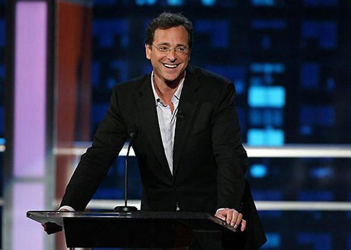 Comediante Bob Saget en 2008.