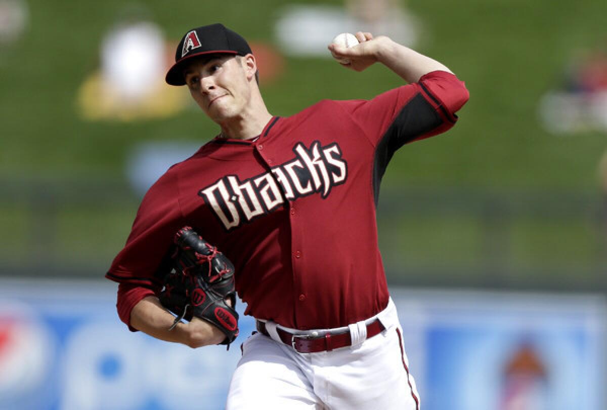 Arizona Diamondbacks starting pitcher Patrick Corbin went 14-10 last season with a 3.41 earned-run average, but now his availability for 2014 is in question.