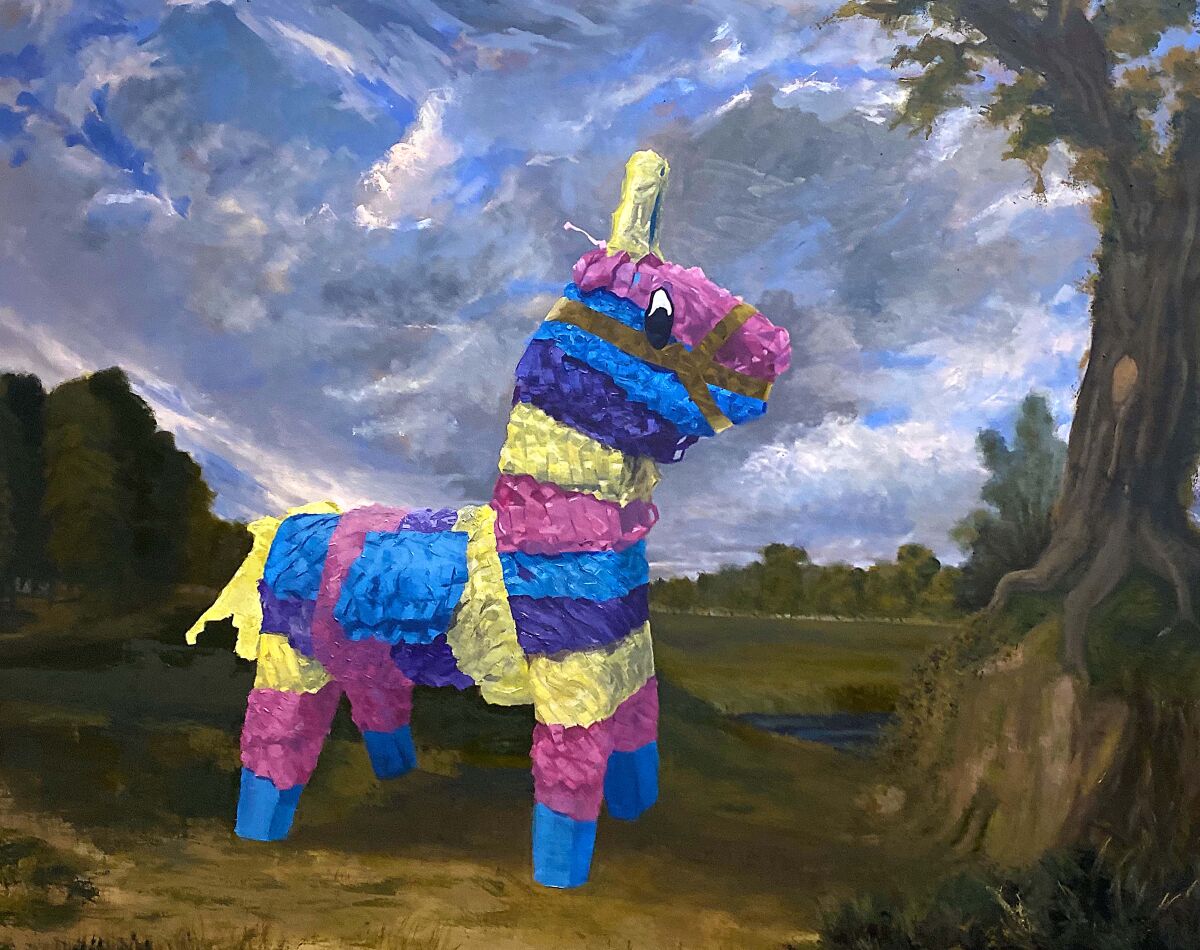 "Agarrate Papa" (2020) by Francisco Palomares