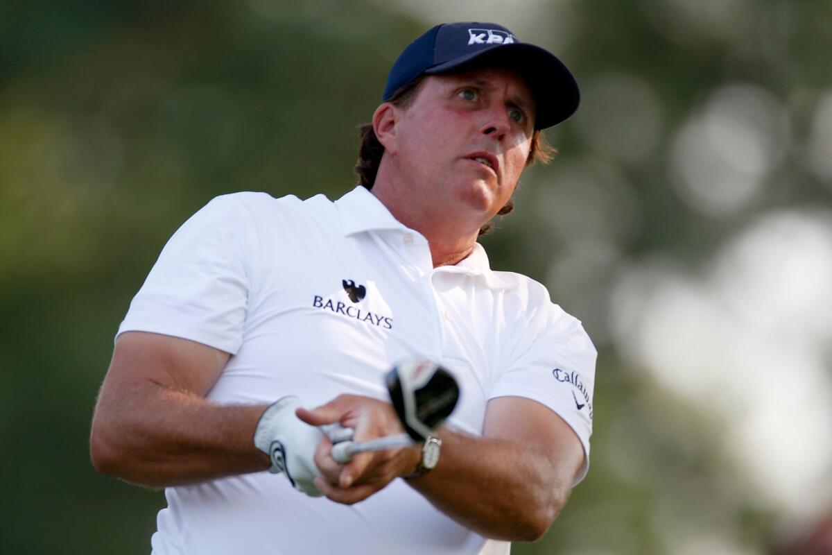 Phil Mickelson has his sights set on the PGA Championship.