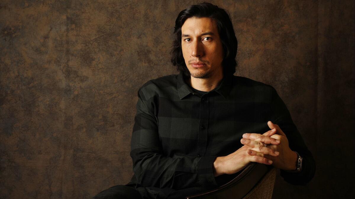 Adam Driver talks 'Burn This,' uncomfortable theater and why 'self-doubt is  where I live' - Los Angeles Times