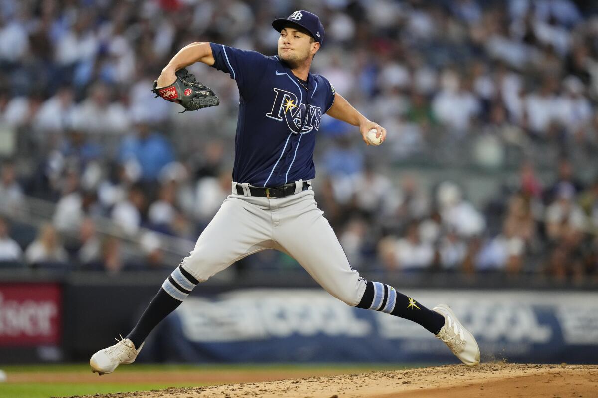 Rays All-Star pitcher McClanahan is likely to miss the rest of the