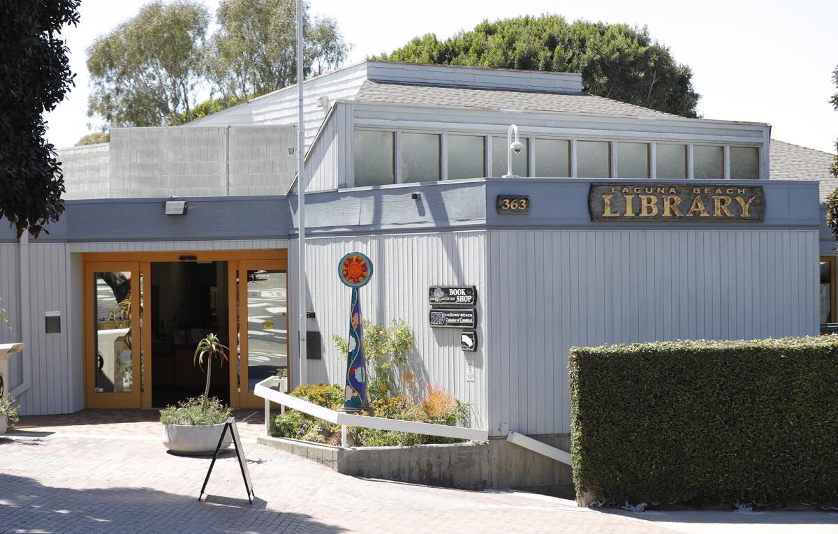 The Laguna Beach City Council decided Tuesday to purchase the land on which the Laguna Beach Public Library sits.
