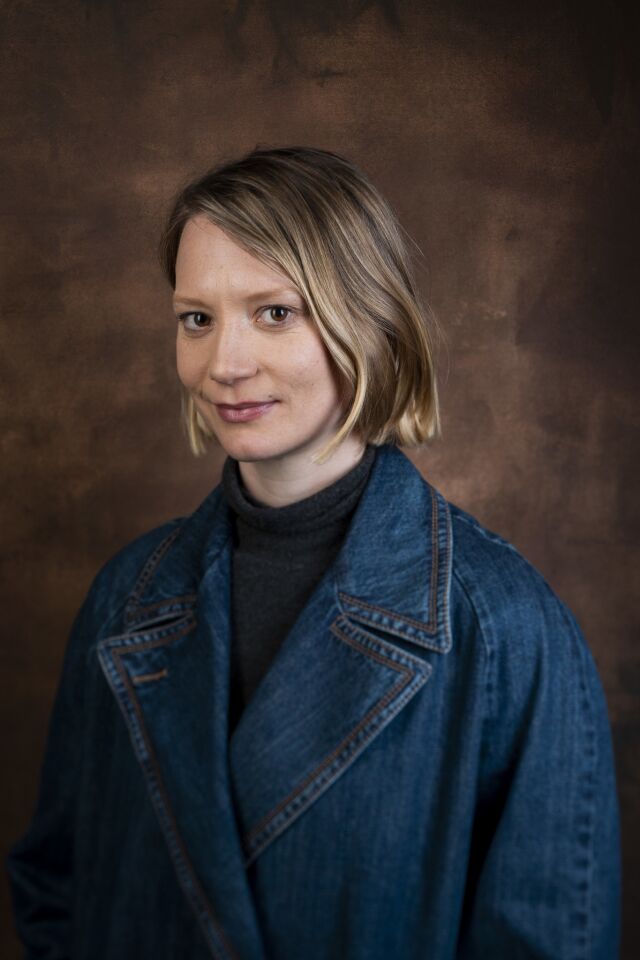 Actor Mia Wasikowska from the film "Judy and Punch."