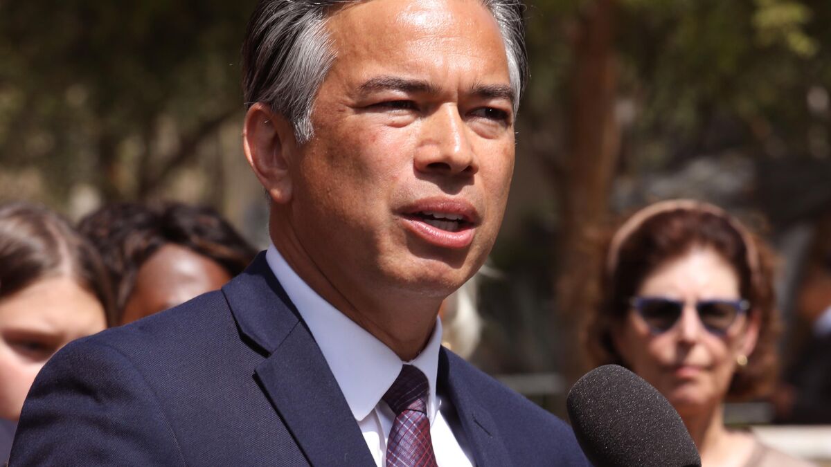 Democrat Rob Bonta wins California attorney general race - Los Angeles Times