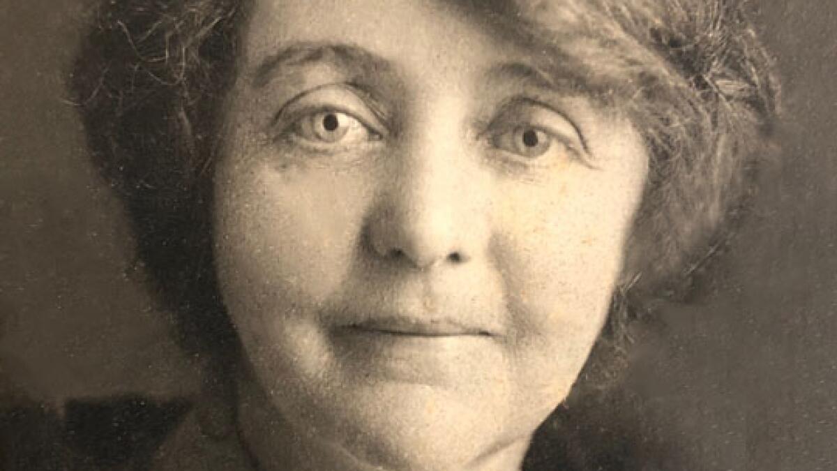 A Page from History: Winifred Davidson found Point Loma's 'lost