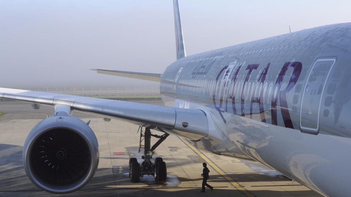 U.S. carriers have accused Qatar and other Middle Eastern airlines of accepting subsidies from their government owners.
