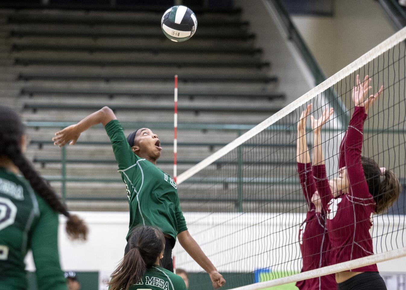 Photo Gallery: Estancia vs. Costa Mesa in girls’ volleyball