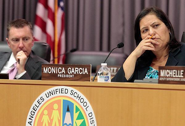 Board President Monica Garcia