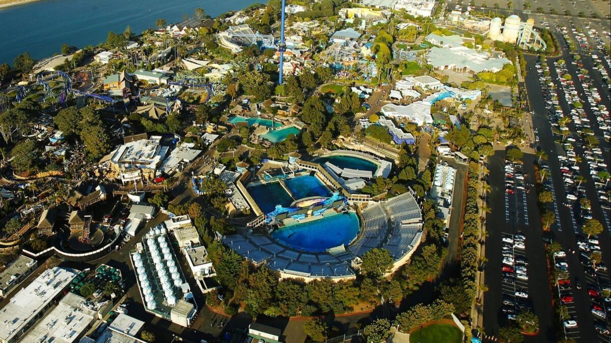 SeaWorld Entertainment has scrapped plans for a themed hotel linked to its San Diego marine park.