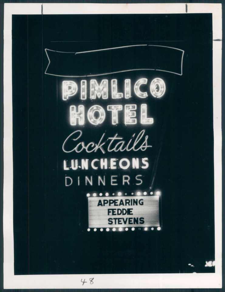 There was a second Pimlico restaurant, which closed in Pikesville's Commer Centre in 1991. But most Baltimoreans pine away for the original, the Pimlico Hotel, which ran from 1951 to 1984 on Park Heights Avenue, not too far from the Pimlico Race Course. Movie stars, athletes, politicians and ordinary people flocked to the Pimlico Hotel for fat egg rolls, Coffey salads and friendly service.