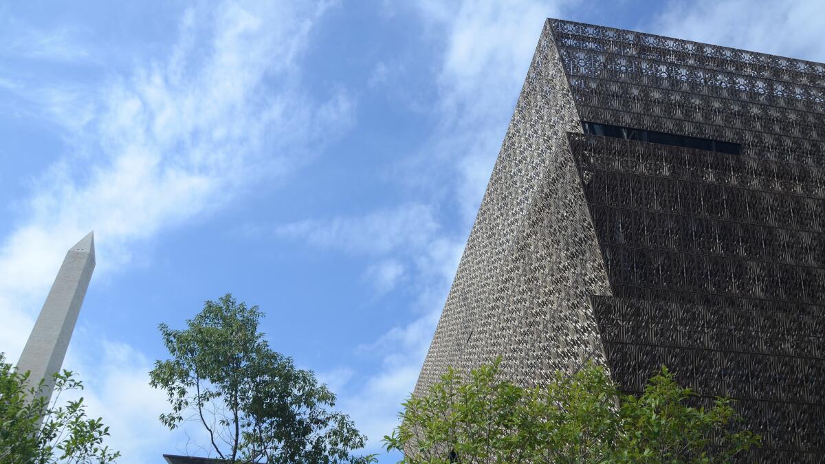 The Smithsonian's National Museum of African American History and Culture.