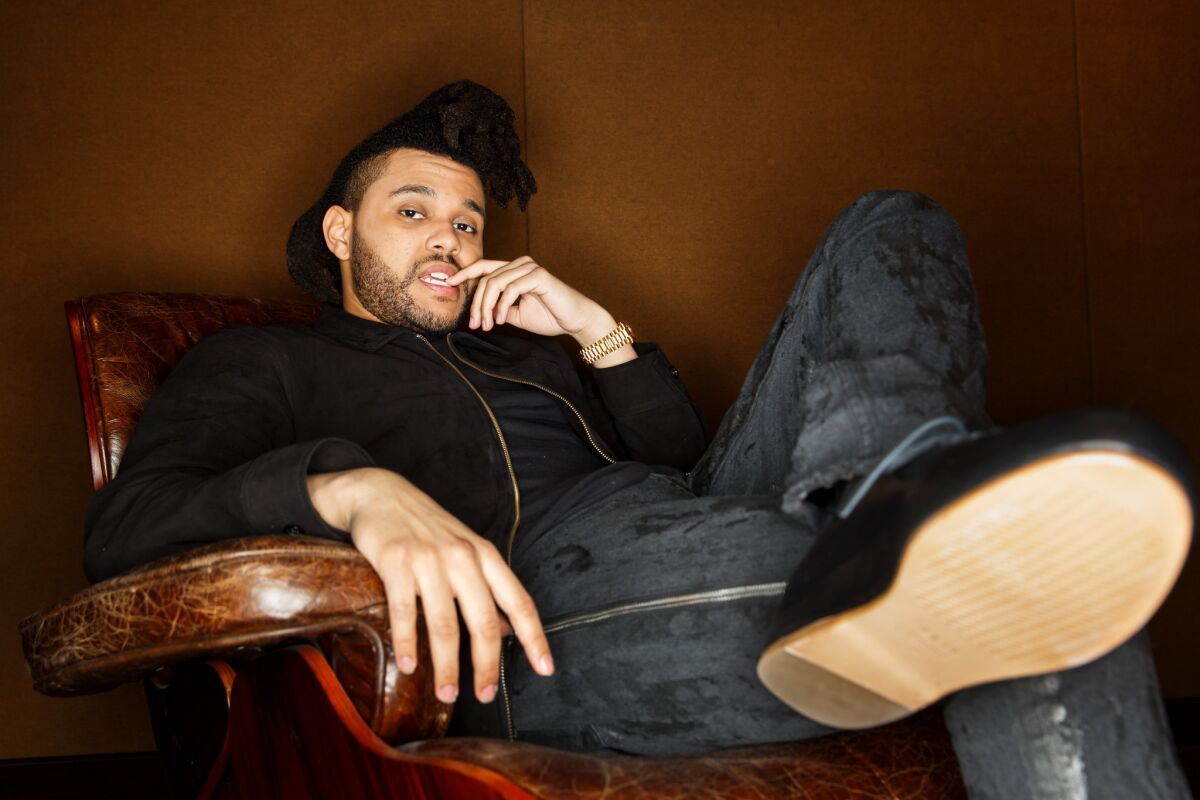 “I wanted to drop three albums in a year because no one had done it. It was bold, unheard of. Back then I didn’t even want to get on stage,” the Weeknd said of his anonymous start.